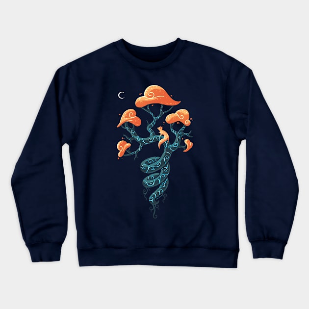 Magic Tree Crewneck Sweatshirt by Freeminds